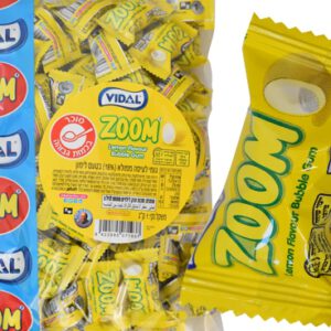 וקסמן מסטיק זום בטעם לימון 1ק'ג 6\1