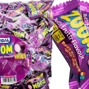 מסטיק תותי פרוטי זום וידאל שקית 1 ק'ג