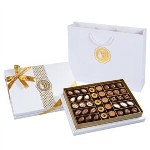 BOLCI בונב פרלינים צבע עור לבן 465 גרם 12\1