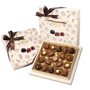 BOLCI.בונב שוקלד פרלינים בעיצוב פרחוני 230 ג 12\1