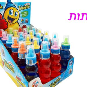 TRINKETTO בקבוק משקה בטעם תות בדץ 1/24