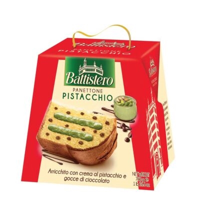 Battistero.עוגת פנטונה במילוי קרם פיסטוק 750 ג 6\1