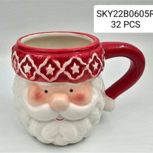 בולוס. מג קרסמס מיוחד ראש סנטה 14*9*10 ס"מ 32\19