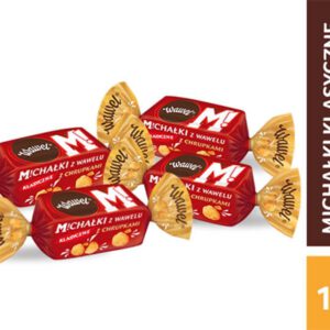 WAWEL.שוקלד מריר שברי בוטנים 1ק"ג 4\1