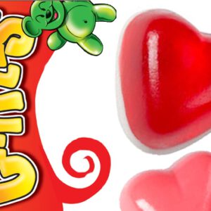 וקסמן גומי דאמל לב אדום לבן 1ק'ג 12\1