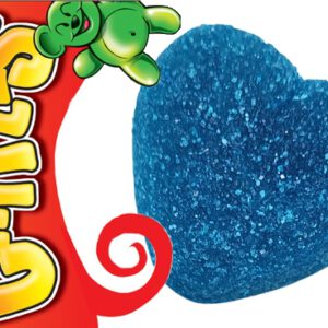 וקסמן גומי דאמל לבבות בטעם פטל 1ק'ג 12\1