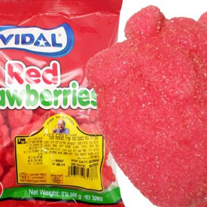 KF וקסמן וידאל גומי תות סוכר בד"ץ 500 גרם 20\1