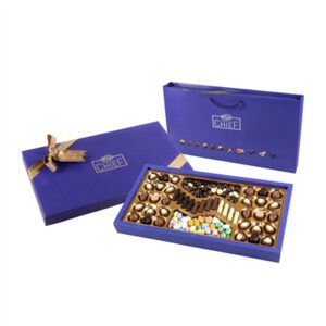 BOLCI. בונב מתנה צבע סגול מבחר פרלינים 750 ג 4\1