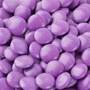 עדשים שוקולד פרווה צבע סגול 1ק'ג 10\1