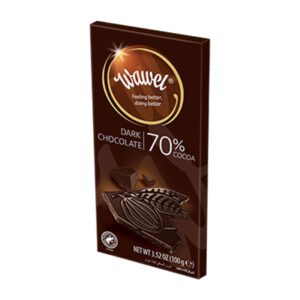 WAWEL.טבלה שוקלד 70% בדץ 100 גרם 15\4\1