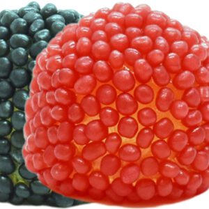 וקסמן גומי פטל שחור אדום קופסה 1ק'ג