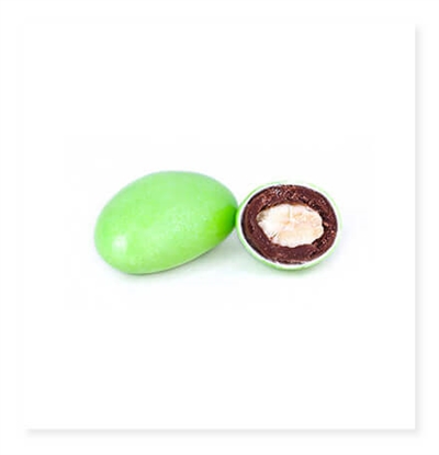 pakel דרגי שקד מצופה שוקולד בצבע ירוק בהיר 500 גרם 12\1