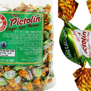 וקסמן סוכריות ג'ינגר ליים בד"ץ 1ק'ג 12\1