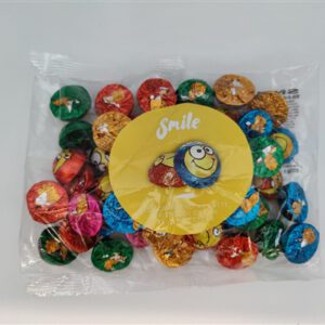 DULCIAR.שוקלד חלב קרם אגוז סמיילי 500 ג 16\1