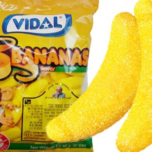 KF וקסמן וידאל גומי בננה בד"ץ 500 גרם 20\1