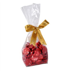 BOLCI.מארז שוקלד חלב לבבות אדום 500 ג 6\1