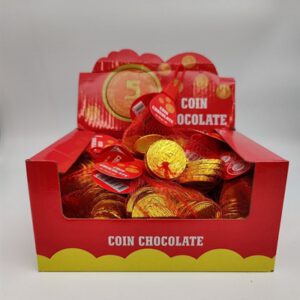 שוקלד מטבעות פרווה בדץ רשת 50 גרם 18\12\1