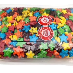 עדשים כוכבים שוקולד פרווה בד"ץ 400 גרם 20\1