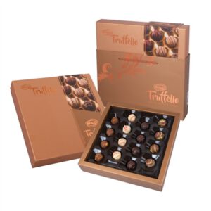 BOLCI.בונב טרופילו מבחר פרלינים בעיצוב ברונז 216 ג 8\1