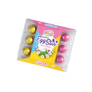 BOLCI.מארז שוקלד דרג'י ביצים ממולאים 80 ג 12\1