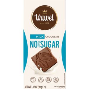 WAWEL.טבלה שוקלד חלב ללא סוכר 100 ג 15\4\1