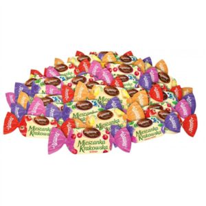 WAWEL.שוקלד ג'לי פירות יער 1ק"ג 4\1