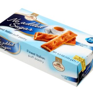 ASOLO.עוגיות מקלות בצק עלים ללא סוכר 125ג 12\1