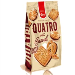 LEONA.שקית מבחר עוגיות שוקלד קוואטרו 350 ג 12\1