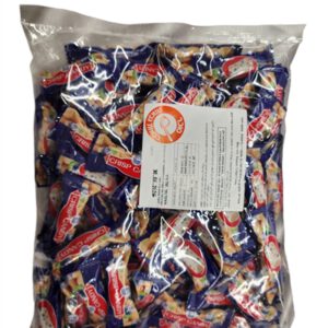 BESTIE.סוכריות פריך בוטנים עם אוכמניות מיובשות 750ג 12\1