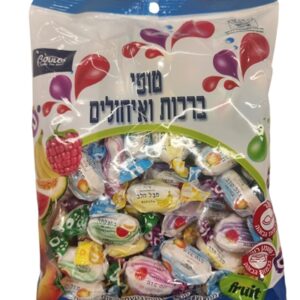 BOULOS.טופי פירות ברכות ואיחולים כשר בדץ 400 ג 12\1