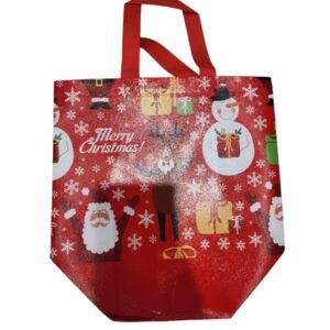 BOULOS.שקית אלבד אדומה גדולה כריסמס 260\1