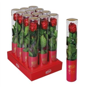 BOLCI .שוקלד חלב צילנדר זר פרח 20 ג 12\1