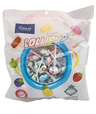 LOLLIPOP לקקן סודה 8 גרם בשקית 40 יחידות 20\1