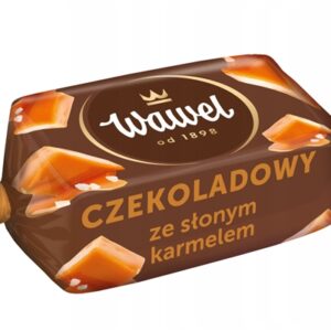 WAWEL.שוקלד מריר במילוי קרם קרמל מלוח 1ק"ג 4\1