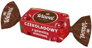 WAWEL.שוקלד מריר במלוי קרם דובדבן 1 ק"ג 4\1