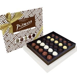 VANELLI.בונב שוקלד פרלין לבן ו זהב קְטִיפָה 320 6\1