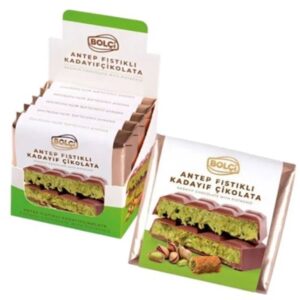 BOLCI.שוקלד דובאי חלב פיסטוק קדאיף 100ג 5\10\1
