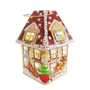 MAGANT בית פח קריסמס במילוי שוקלד 100ג 6\1