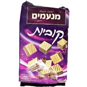 מנעמים ופל קוביות בטעם קרם שוקלד 200 גרם 12\1