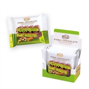 BOLCI.שוקלד דובאי חלב פיסטוק קדאיף 100ג 5\9\1