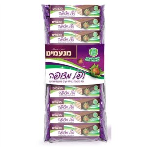 מנעמים ופל מצופה בטעם אגוז 20גרם*40יחי 12\1