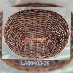 בולוס. סלסלה חומה גודל 30*40 גב ארוך קטנה 40\1