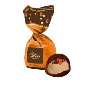 OLIVA.שוקלד פרלין חלב במילוי קרם קרמל 1 ק"ג 6\1