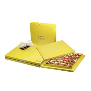 BOLCI.בונב מבחר שוקלד פרלינים צבע ירוק 595 גרם 6\1