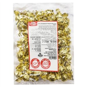 ROVELLI E5071.שוקלד חלב קרם אגוז פרלינים זהב מבריק 800ג 8\1