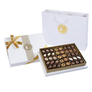 BOLCI בונב פרלינים צבע עור לבן 465 גרם 12\1