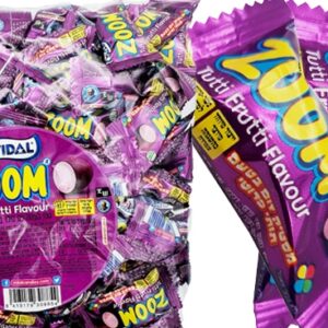 מסטיק  תותי פרוטי זום וידאל שקית 1 ק'ג