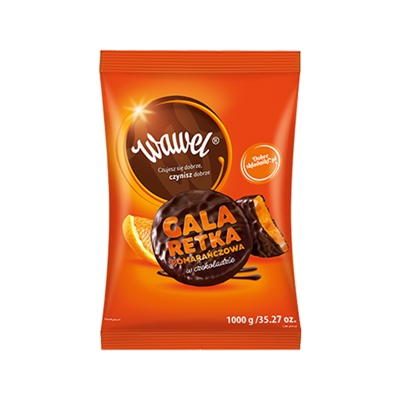 WAWEL.שוקלד ממולא ג'לי תפוז 1 ק"ג 41