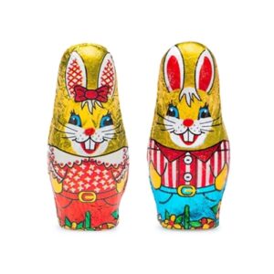 ASTIR 6740E.שוקלד שפנים צבעוני דק 400 גרם 121