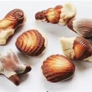 MELBON.שוקלד עטוף מיקס צדפות משקל 1 ק"ג 4.51